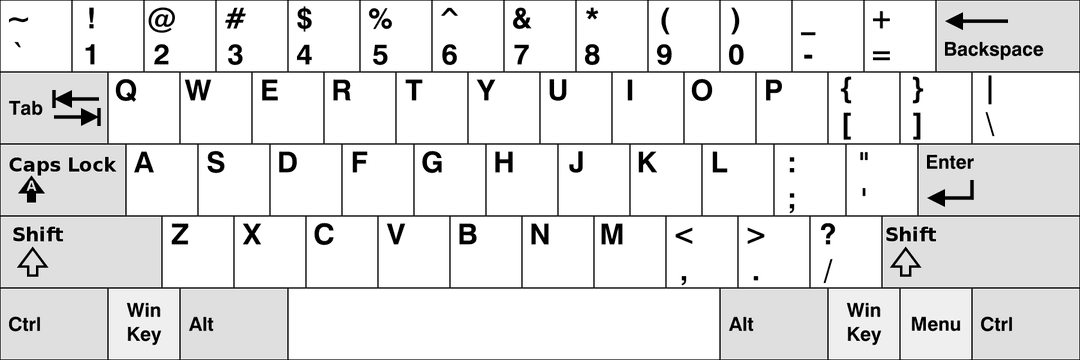 qwerty keyboard image